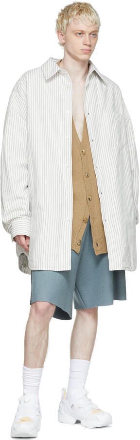 Maison Margiela White Reebok Classics Edition Instapump Fury Memory Of Sneakers - Picture 5