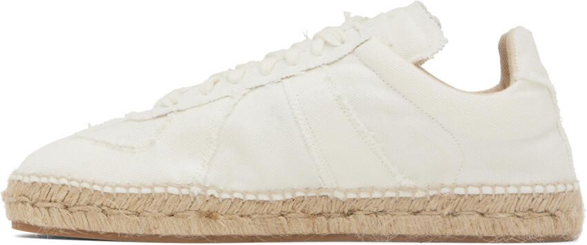 Maison Margiela White Replica Espadrilles - Picture 7