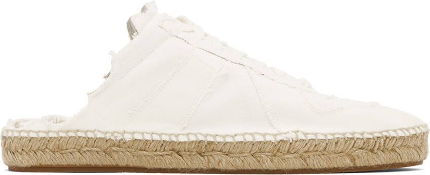 Maison Margiela White Replica Espadrilles - Picture 3