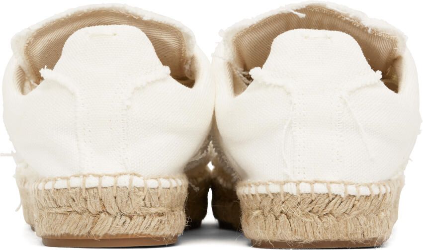Maison Margiela White Replica Espadrilles