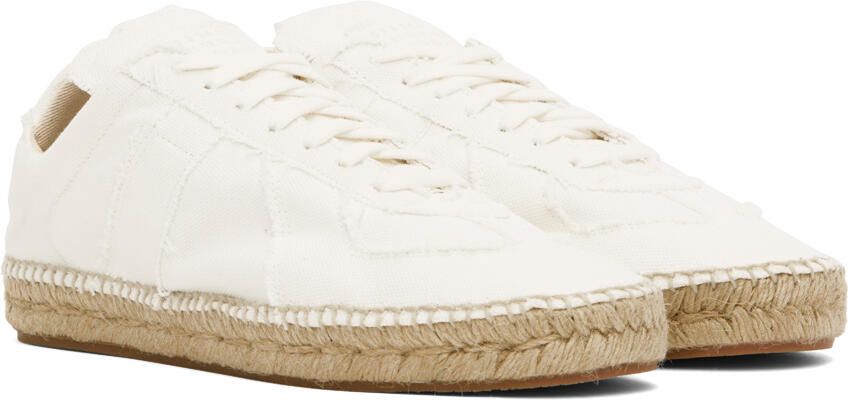 Maison Margiela White Replica Espadrilles - Picture 4