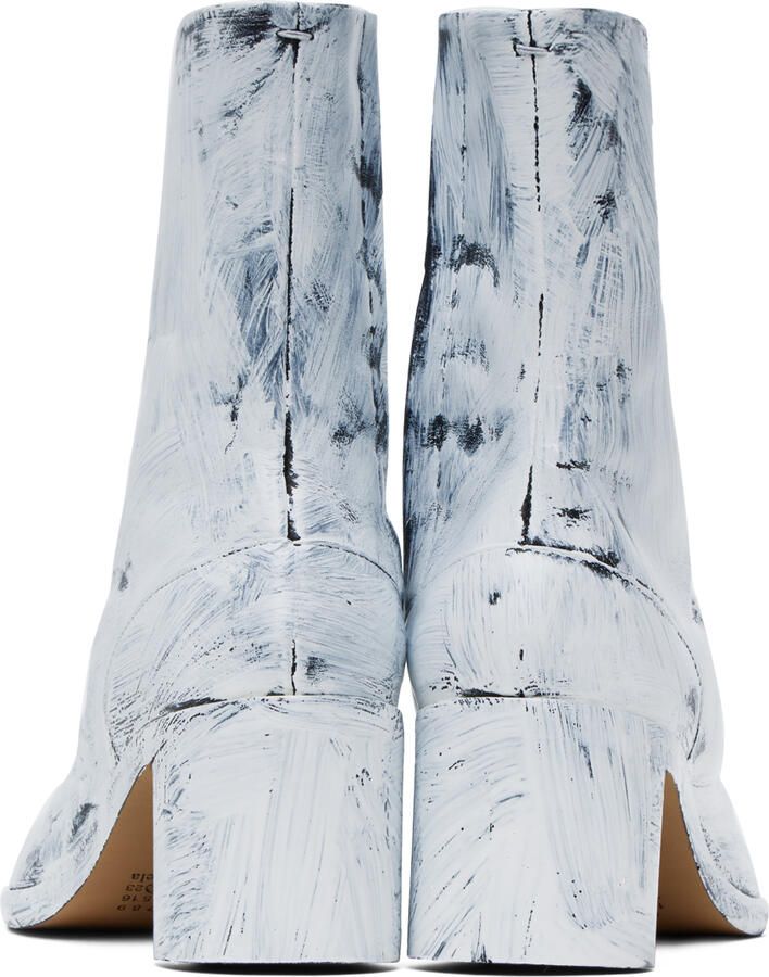 Maison Margiela White Tabi Bianchetto Boots - Picture 5