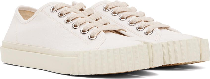 Maison Margiela Green Tabi Sneakers - Picture 4