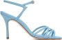 Manolo Blahnik Blue Solisa Heeled Sandals - Thumbnail 1