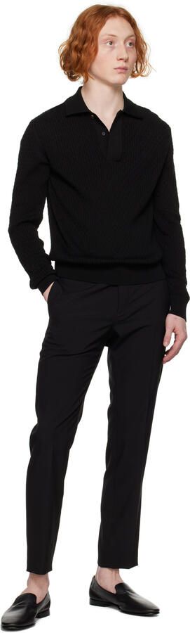 Manolo Blahnik Black Mario Loafers - Picture 3