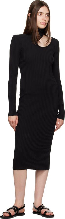 Manolo Blahnik Black Memaar Sandals - Picture 4