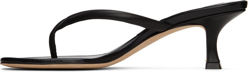 Manolo Blahnik Black Paterno Heeled Sandals - Picture 4