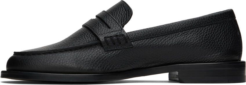 Manolo Blahnik Black Perry Loafers - Picture 3