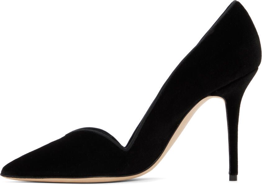 Manolo Blahnik Black Sinbelahi Heels - Picture 3