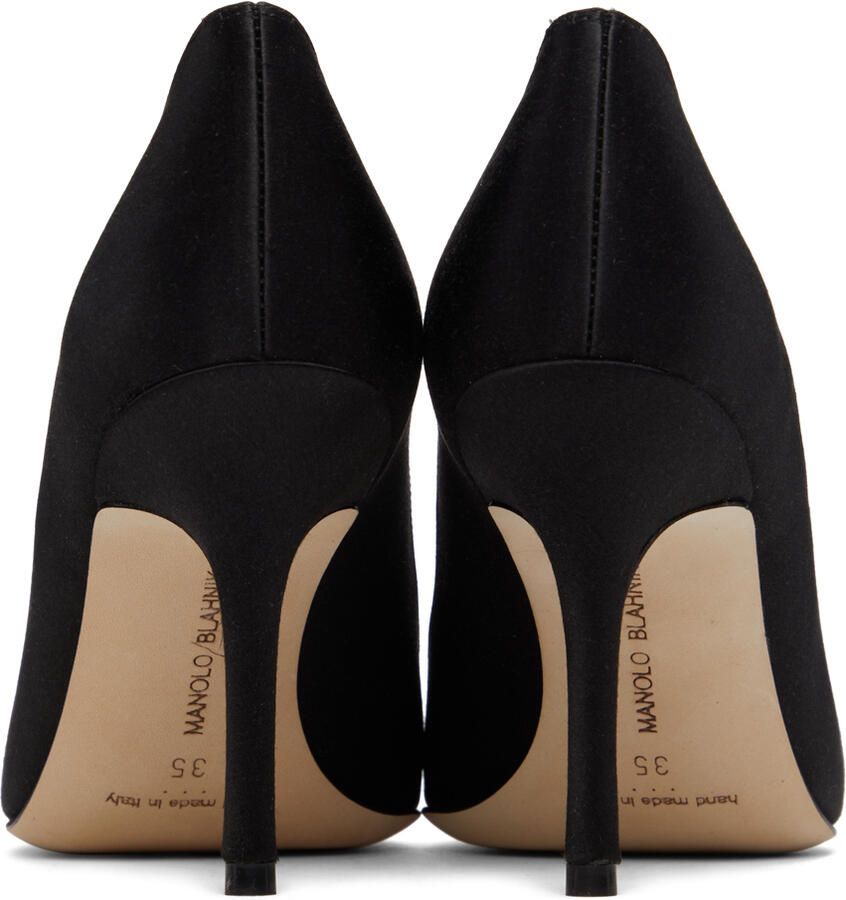 Manolo Blahnik Black Trina Heels