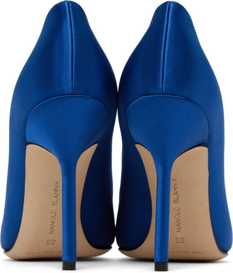 Manolo Blahnik Blue BB Pumps