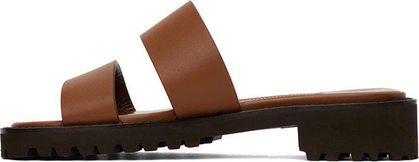 Manolo Blahnik Brown Gadmu Sandals - Picture 3