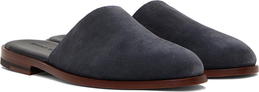 Manolo Blahnik Gray Capuleti Loafers - Picture 3