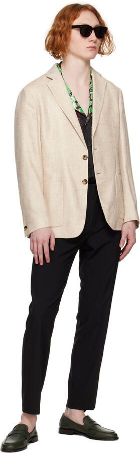 Manolo Blahnik Green Perry Loafers - Picture 3