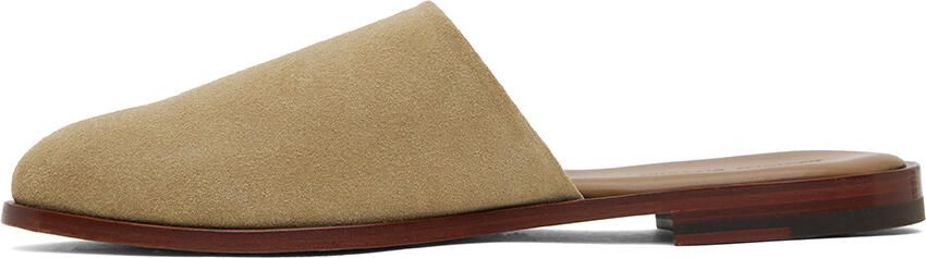 Manolo Blahnik Khaki Capuleti Loafers - Picture 3