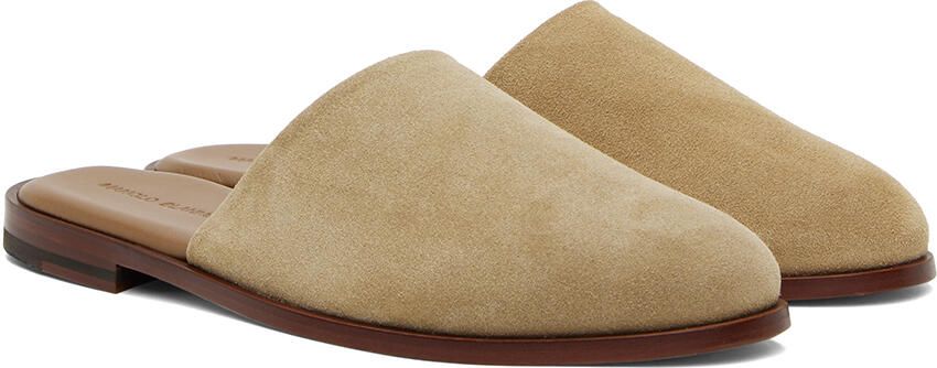 Manolo Blahnik Khaki Capuleti Loafers - Picture 2