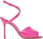 Manolo Blahnik Pink Hourani 105 Heeled Sandals - Thumbnail 1