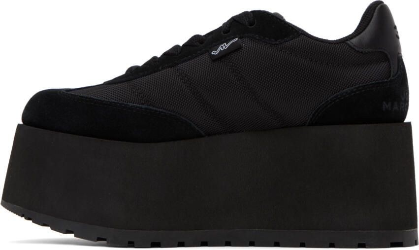 Marc Jacobs Black 'The Platform Jogger' Sneakers - Picture 3