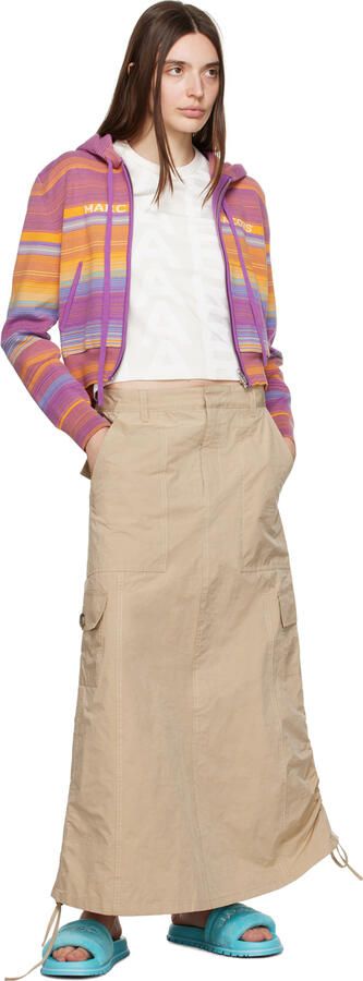 Marc Jacobs Blue 'The Terry Slide' Sandals