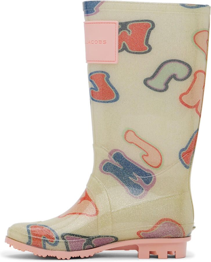 Marc Jacobs Kids Off-White Urban Jungle 'MJ' Rain Boots