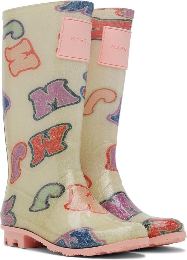 Marc Jacobs Kids Off-White Urban Jungle 'MJ' Rain Boots - Picture 3