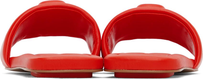 Marc Jacobs Orange 'The J Marc' Sandals