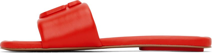 Marc Jacobs Orange 'The J Marc' Sandals - Picture 3