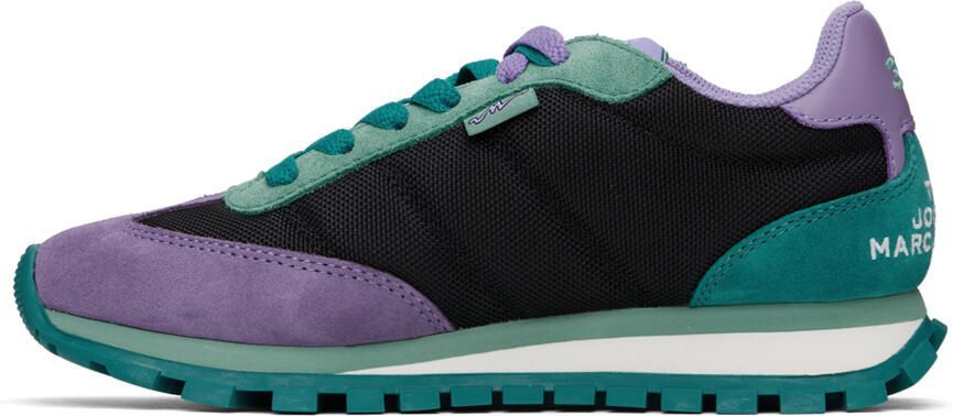 Marc Jacobs Purple & Green 'The Jogger' Sneakers - Picture 2