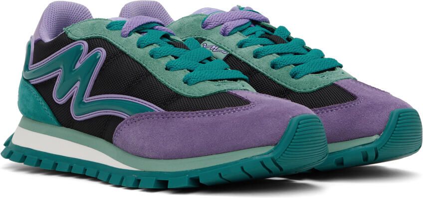 Marc Jacobs Purple & Green 'The Jogger' Sneakers