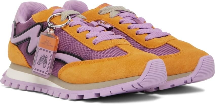 Marc Jacobs Purple & Orange 'The Jogger' Sneakers - Picture 2