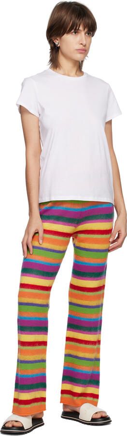 Marc Jacobs White 'The Leather Slide' Sandals - Picture 6