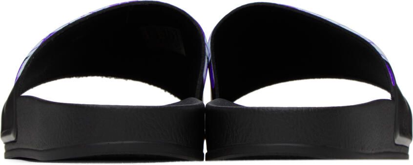 Marcelo Burlon County of Milan Black Icon Wings Sandals