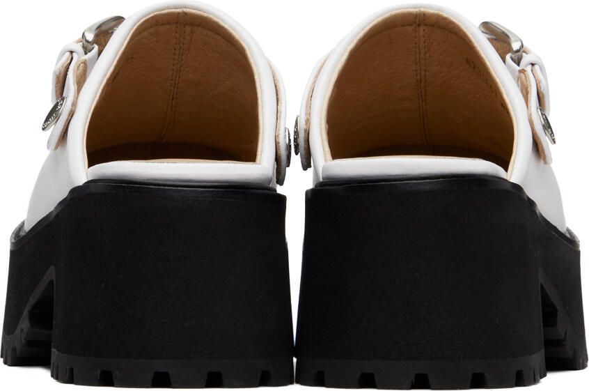 Marge Sherwood White 70's Clogs