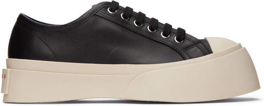 Marni Black & Beige Pablo Sneakers - Picture 5