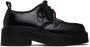 Marni Black Padded Nylon Lace-Up Derbys - Thumbnail 1