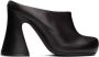 Marni block-heel leather mules Black - Thumbnail 2