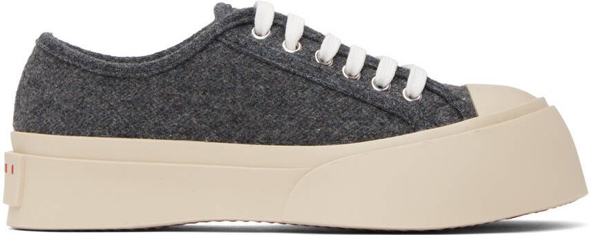 Marni low-top lace-up sneakers Grey