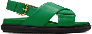 Marni Green Fussbett Sandals