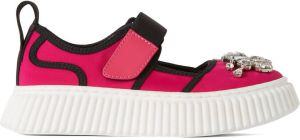 Marni Kids Pink Jewel Sneakers