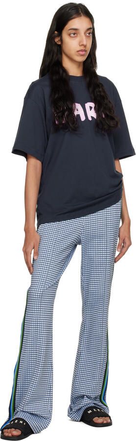 Marni Black Embroidered Sandals - Picture 3