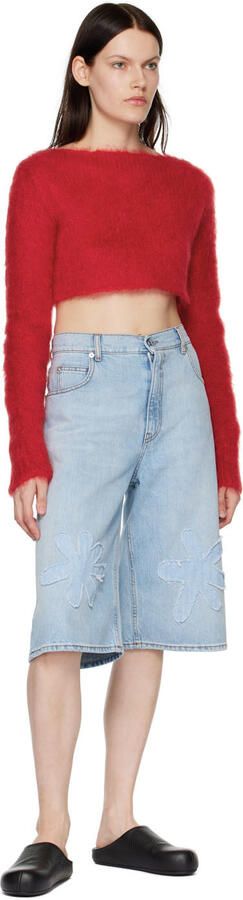 Marni Black Leather Sabot Loafers - Picture 4