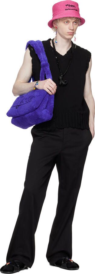 Marni Black No Vacancy Inn Edition Sandals