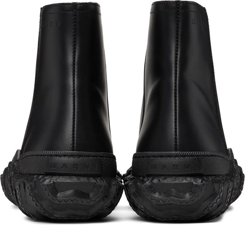 Marni Black Zip Boots