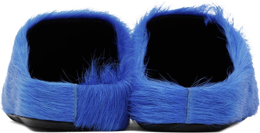 Marni Blue Fussbett Sabot Loafers