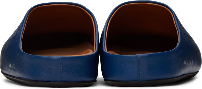 Marni Blue Fussbett Sabot Loafers