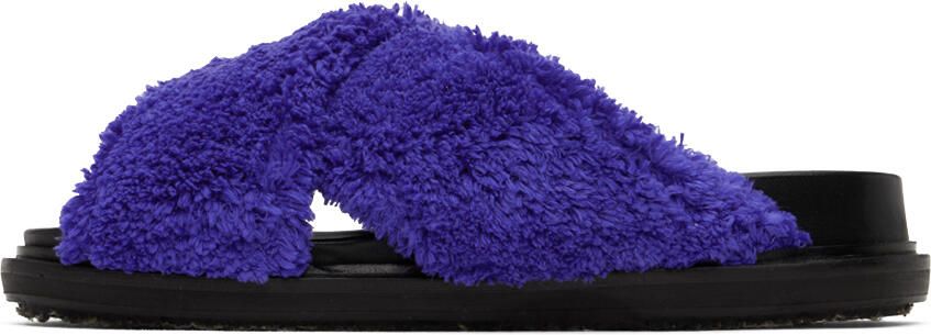 Marni Blue Fussbett Sandals - Picture 3