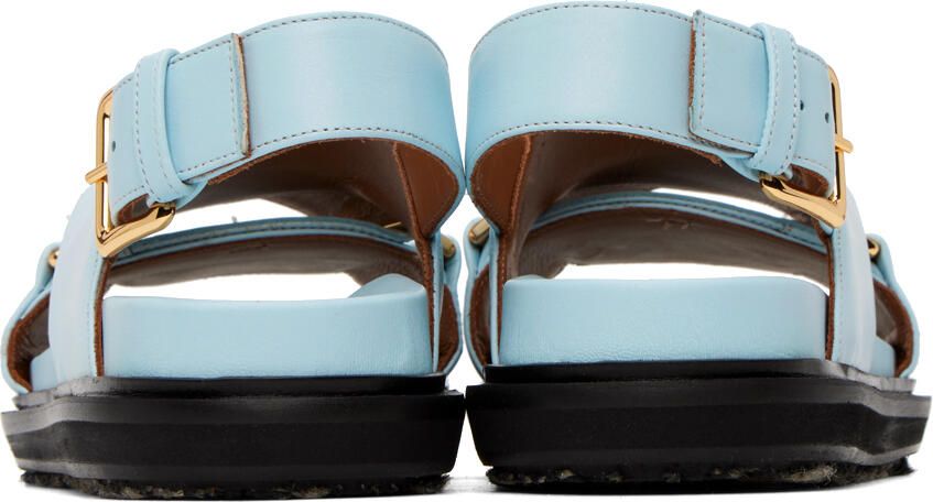 Marni Blue Fussbett Sandals