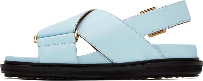 Marni Blue Fussbett Sandals - Picture 3