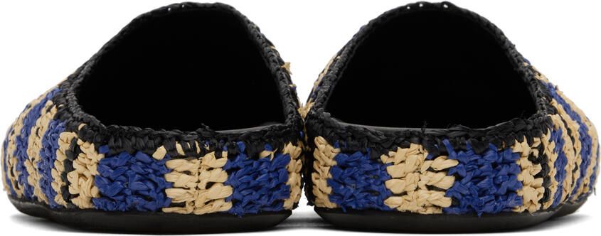 Marni Blue No Vacancy Inn Edition Fussbett Loafers - Picture 2