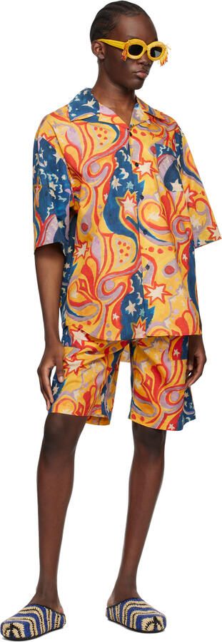 Marni Blue No Vacancy Inn Edition Fussbett Loafers - Picture 3